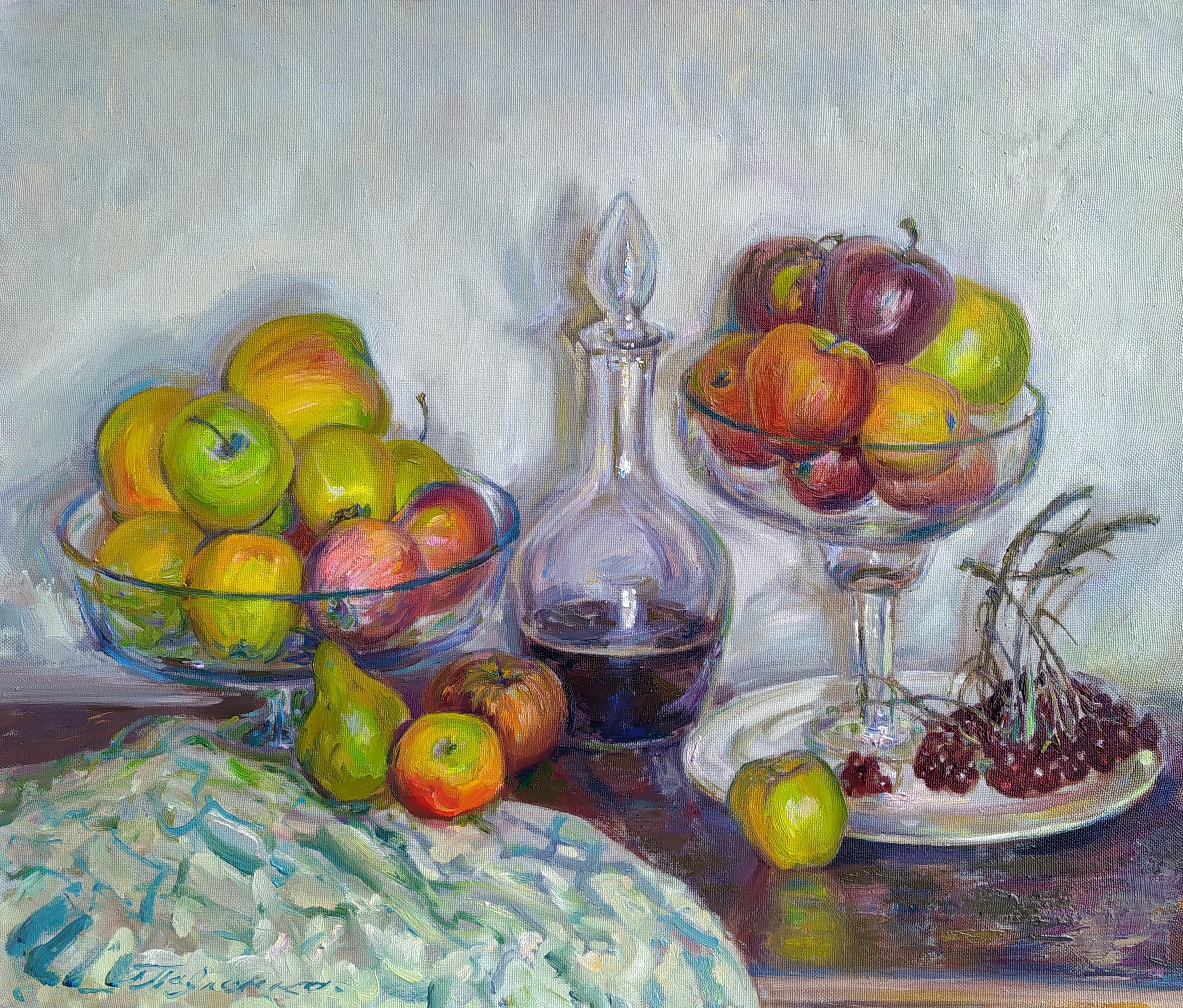 Pavlenko Leonid, Apples and Wine Pavlenko Leonid, Apples and Wine