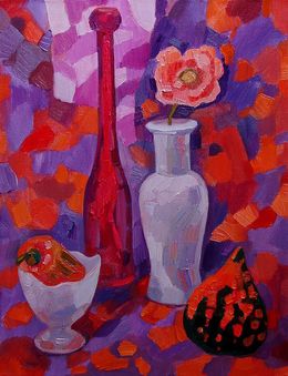 Painting, Delicate Flower, Shulyak Tatyana
