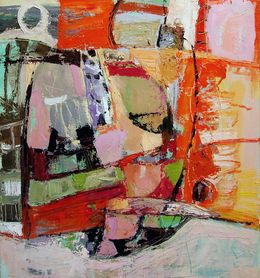 Peinture, Orange Mood, Shulyak Tatyana