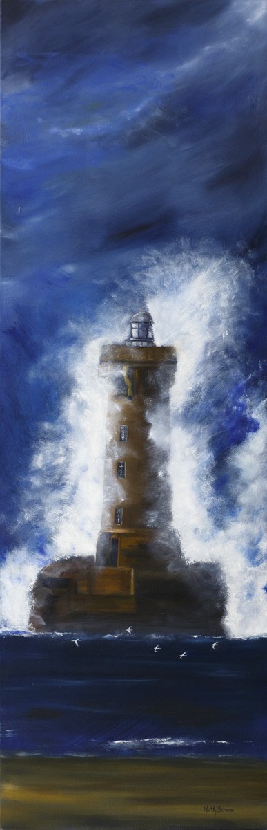 Nath Brinon, Phare du Four - Série paysage marin Nath Brinon, Phare du Four - Série paysage marin