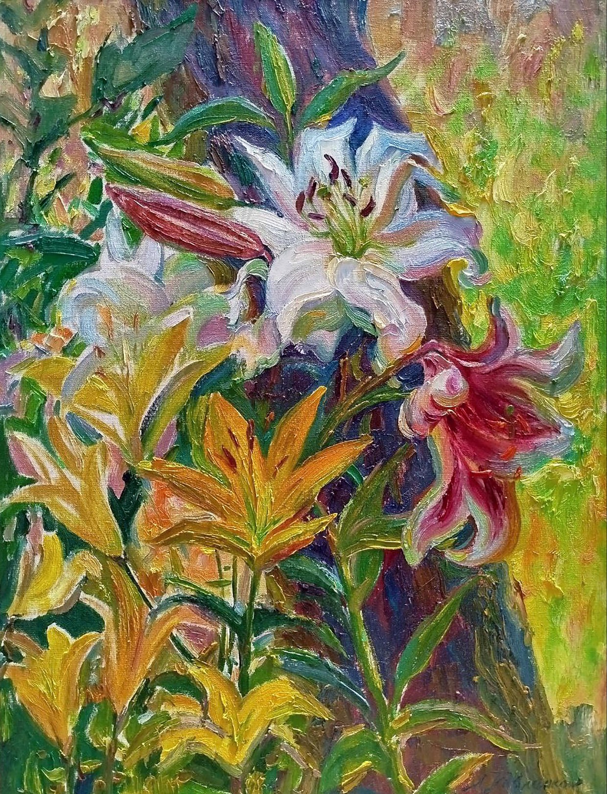 Pavlenko Leonid, Blooming Lilies Pavlenko Leonid, Blooming Lilies