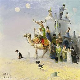 Peinture, Travelers, Giorgi Melikidze