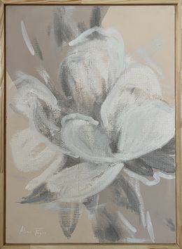 Peinture, Magnolia flover, Alina Fayzi