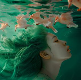 Print, Sky under water, Aiakinom