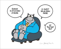 Print, Rien à faire, Philippe Geluck