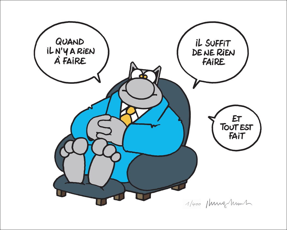 Philippe Geluck, Rien à faire Philippe Geluck, Rien à faire