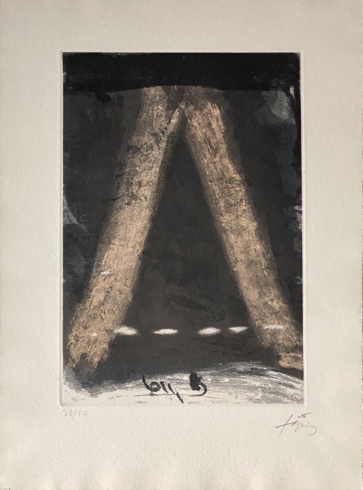 Antoni Tapies, Paroles Peintes IV Antoni Tapies, Paroles Peintes IV