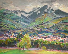 Painting, In the Valley of the City, Pavlenko Leonid