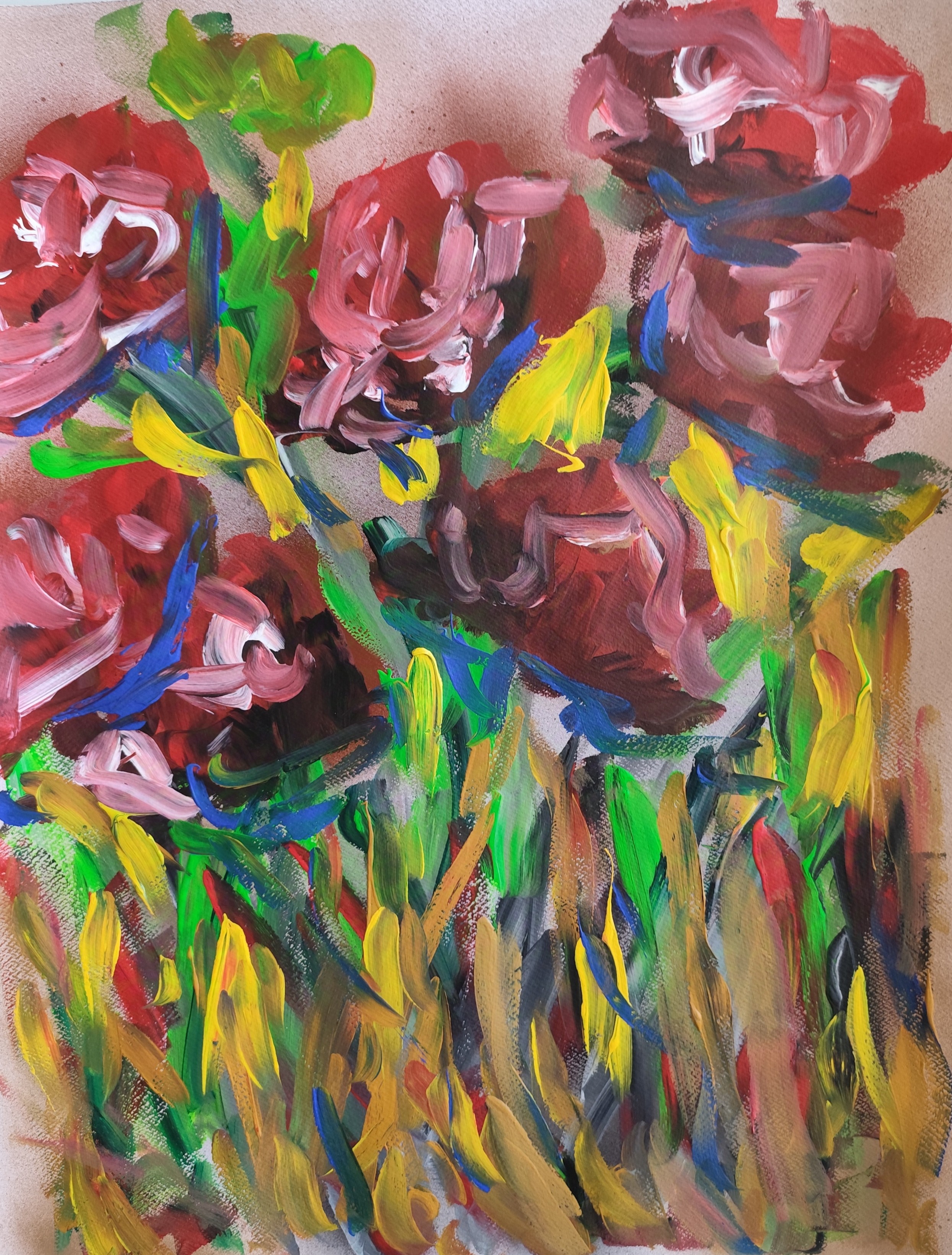 Natalya Mougenot, Crimson blooms Natalya Mougenot, Crimson blooms