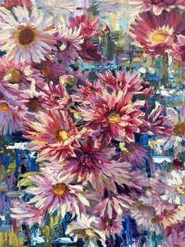 Peinture, Bush of Flowers, Evgeny Chernyakovsky