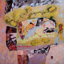 Painting, Peach Blossom, Shulyak Tatyana