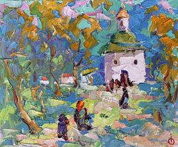Gemälde, Morning call, Ivanyuk Oleksiy