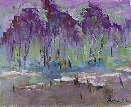 Painting, Spring fog, Ivanyuk Oleksiy