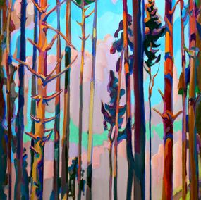 Painting, Red Pines, Pavlenko Leonid
