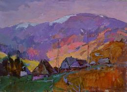 Gemälde, Morning Sloboda, Alexander Shandor
