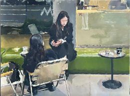 Peinture, Série : Sur mon chemin - Tableau No 3, Yi Yi