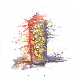 Fine Art Drawings, My Queen !, Noël Granger