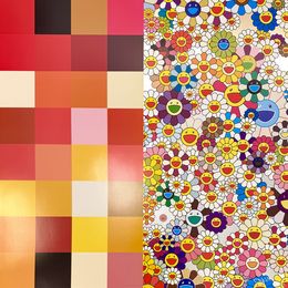 Print, Acupuncture Flowers, Takashi Murakami