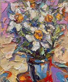 Painting, Daffodils, Oksana Ivanyuk