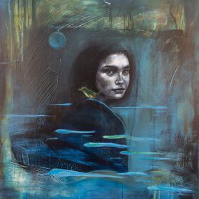 Painting, La baignade 2, Sandra Quintin