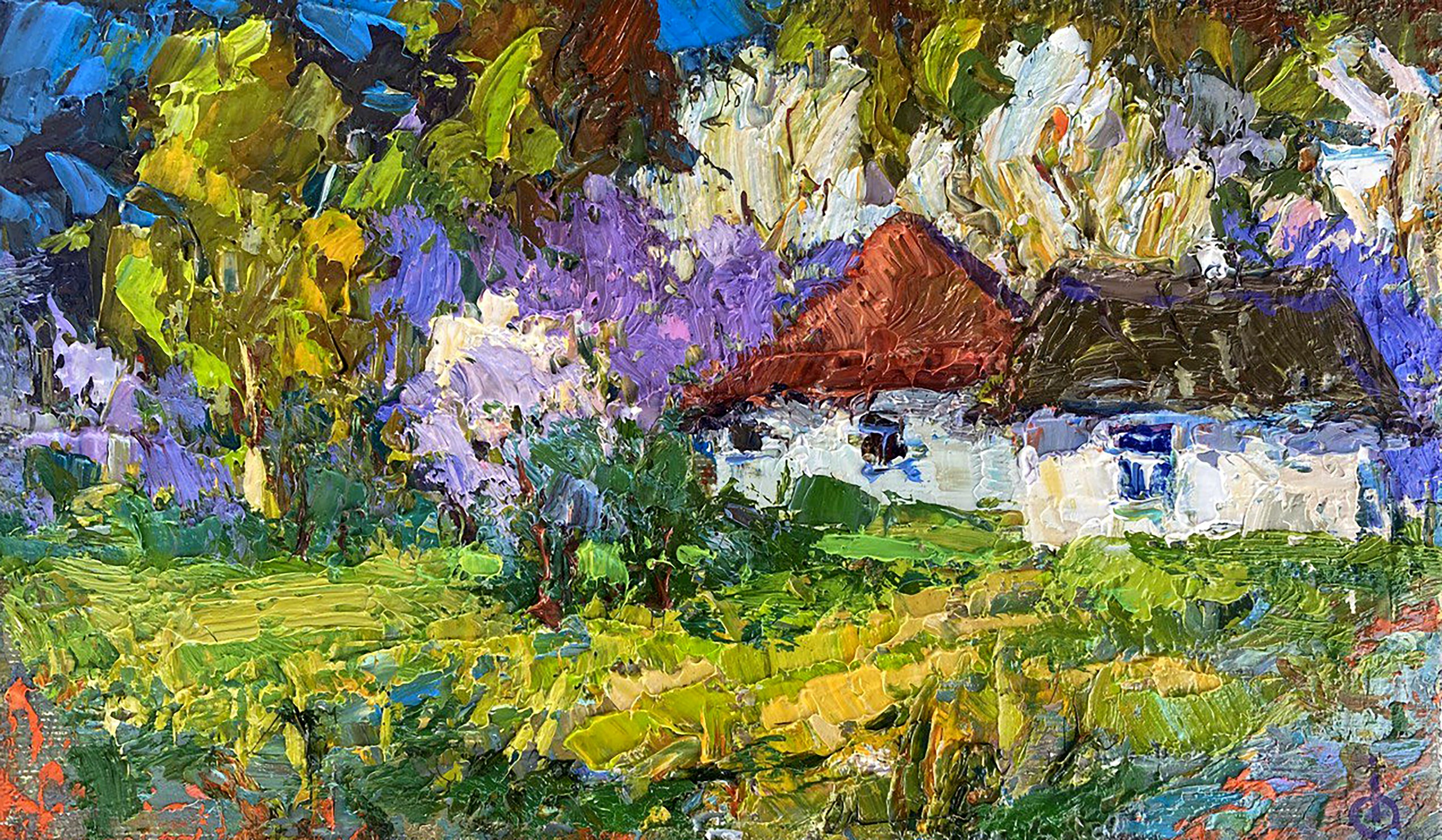 Oksana Ivanyuk, In the spring shade Oksana Ivanyuk, In the spring shade