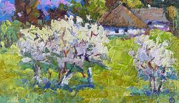 Painting, Blooming spring, Oksana Ivanyuk