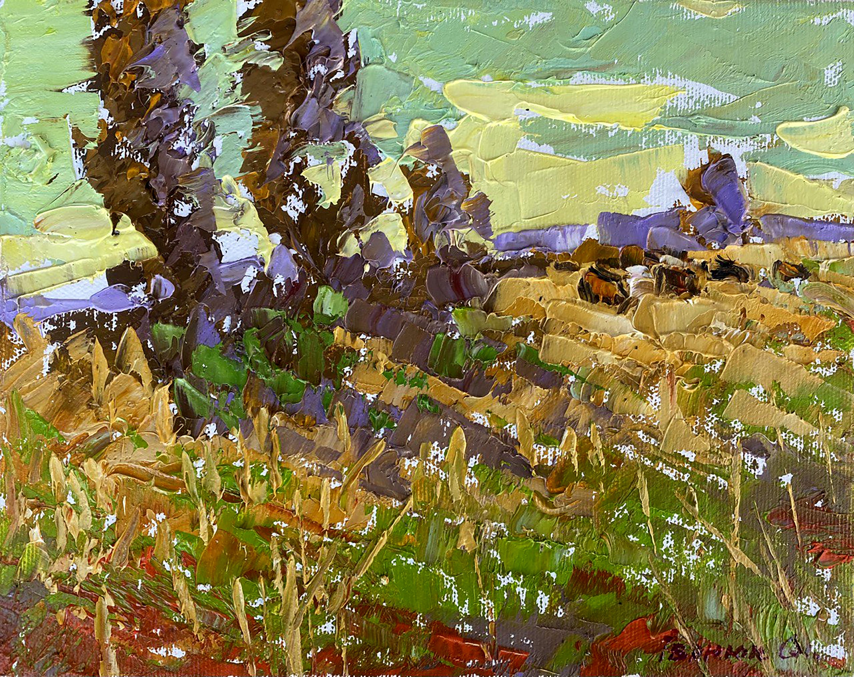 Ivanyuk Oleksiy, Shepherd outside the village Ivanyuk Oleksiy, Shepherd outside the village