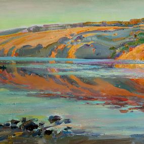Gemälde, Morning on the River, Pavlenko Leonid