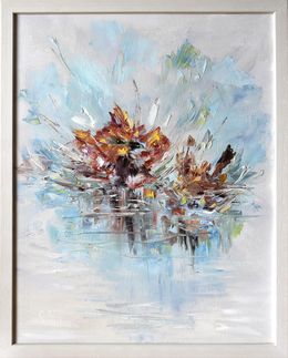 Gemälde, Bird Bath. Seascape original painting, Oxana Shimanchuk