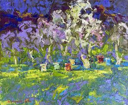 Painting, Spring garden, Ivanyuk Oleksiy