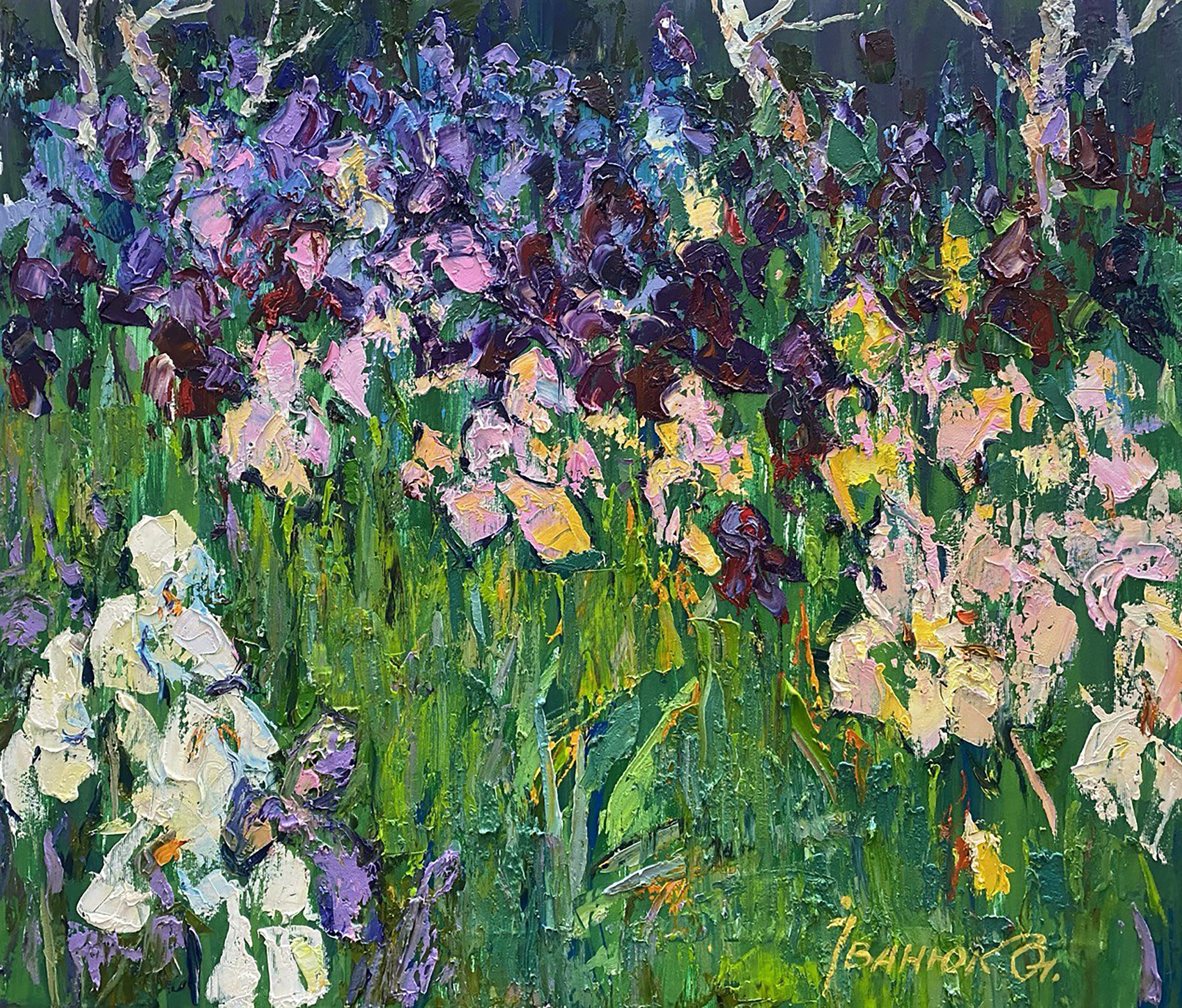 Ivanyuk Oleksiy, Flowers in the garden Ivanyuk Oleksiy, Flowers in the garden