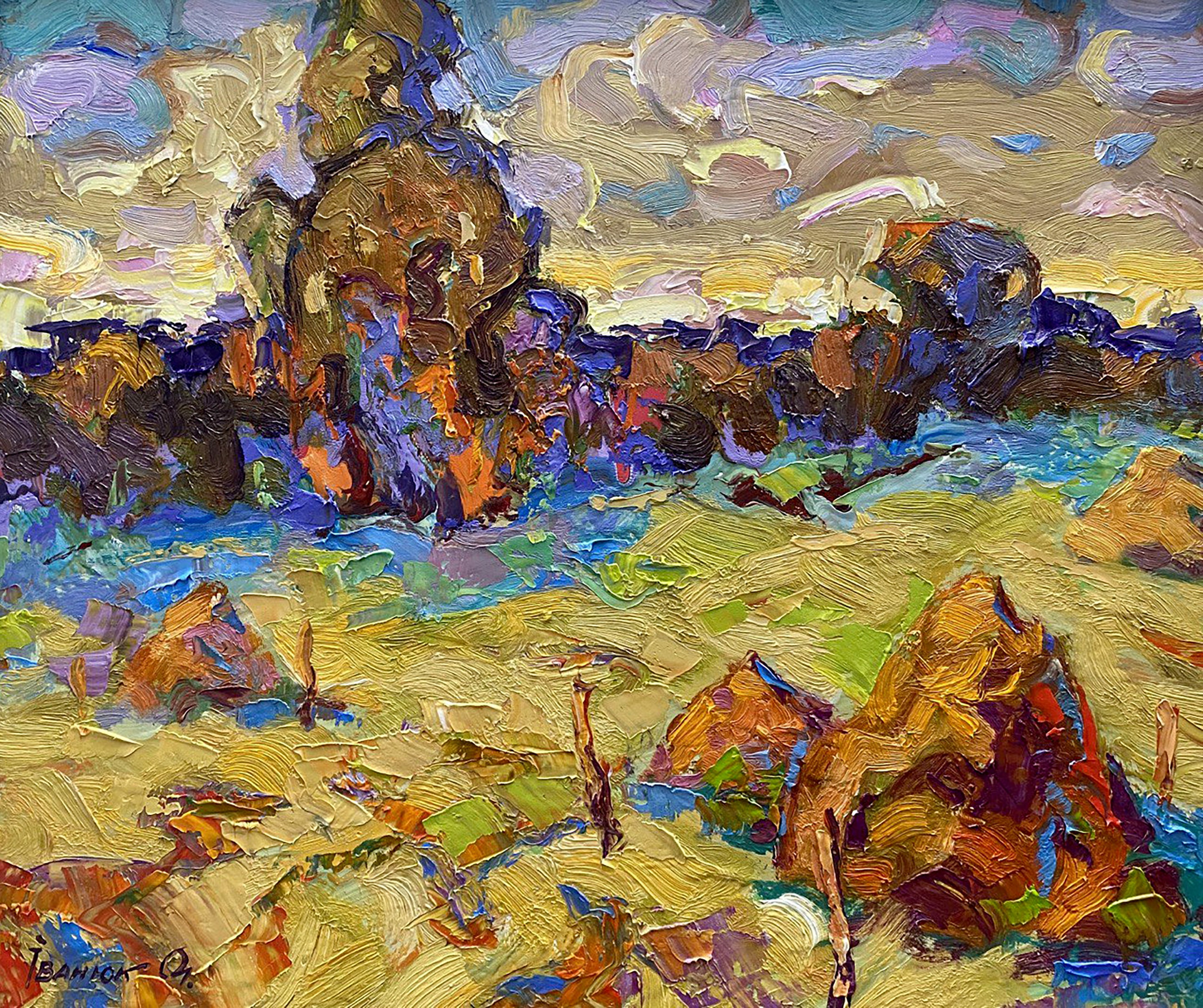 Ivanyuk Oleksiy, Autumn steppe Ivanyuk Oleksiy, Autumn steppe
