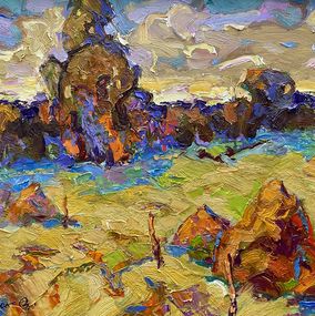 Peinture, Autumn steppe, Ivanyuk Oleksiy
