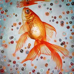 Gemälde, Goldfish, Goncharenko Sergiy & Vira
