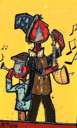 Gemälde, Musiciens, Max Rovira