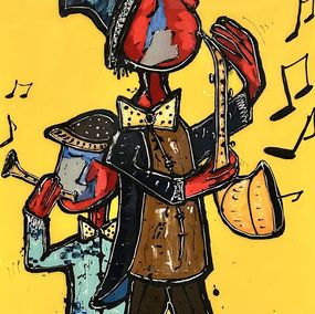 Gemälde, Musiciens, Max Rovira