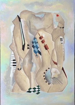 Painting, Le Chef d'Orchestre, Maud Merouze