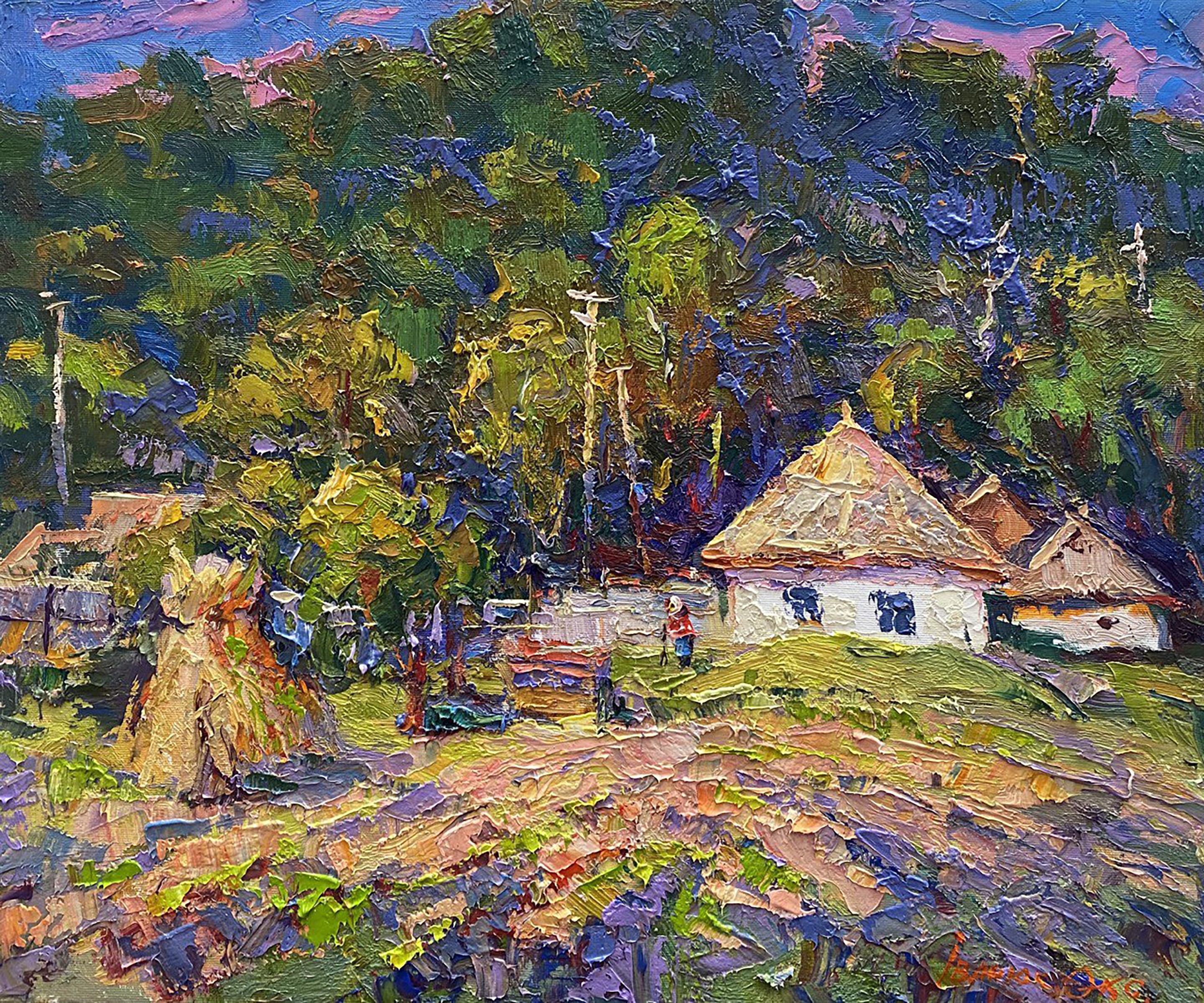 Oksana Ivanyuk, Relaxing in the garden Oksana Ivanyuk, Relaxing in the garden