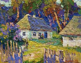 Painting, Woke up in the morning, Oksana Ivanyuk