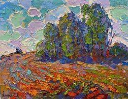 Painting, Autumn arable land, Ivanyuk Oleksiy