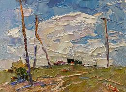 Painting, Beyond the horizon, Oksana Ivanyuk