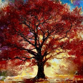 Gemälde, October Delight, Ewa Czarniecka