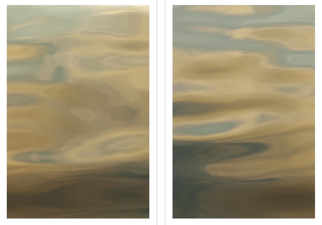 Angela Cameron, Tide Water 1 & 2 Angela Cameron, Tide Water 1 & 2