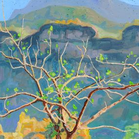Peinture, Série : Les monts Taihang - Tableau No 5, Zhen Hao He