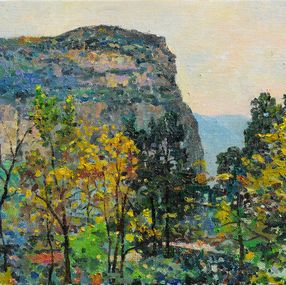 Peinture, Série : Les monts Taihang - Tableau No 6, Zhen Hao He