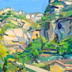 Painting, Série : Les monts Taihang - Tableau No 8, Zhen Hao He