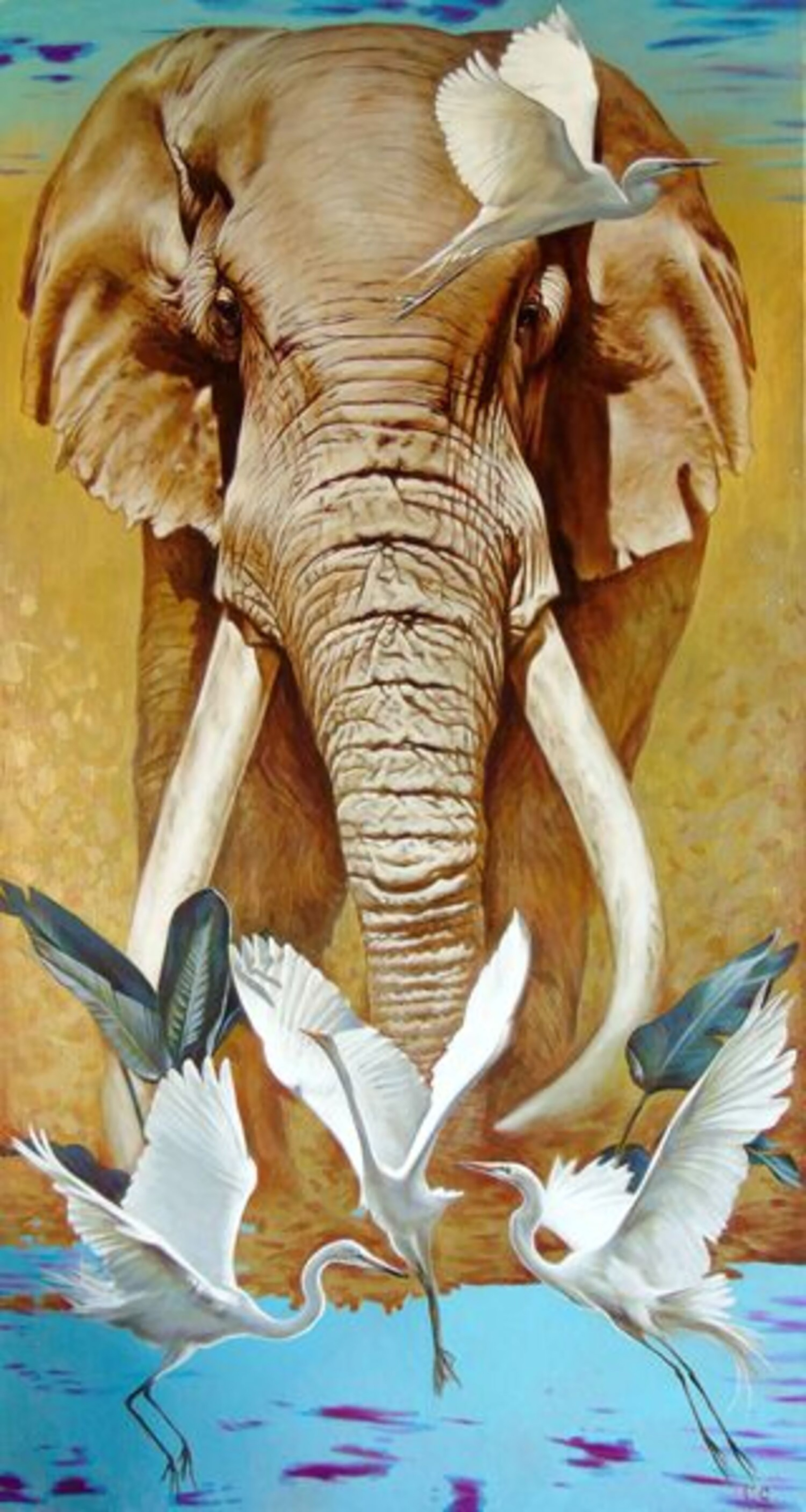 Goncharenko Sergiy & Vira, Elephant Goncharenko Sergiy & Vira, Elephant