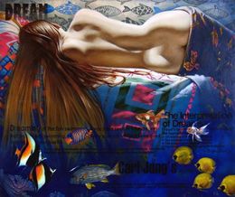 Gemälde, The dream of a goldfish, Goncharenko Sergiy & Vira