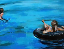 Painting, Girls, Abashidze Marusya