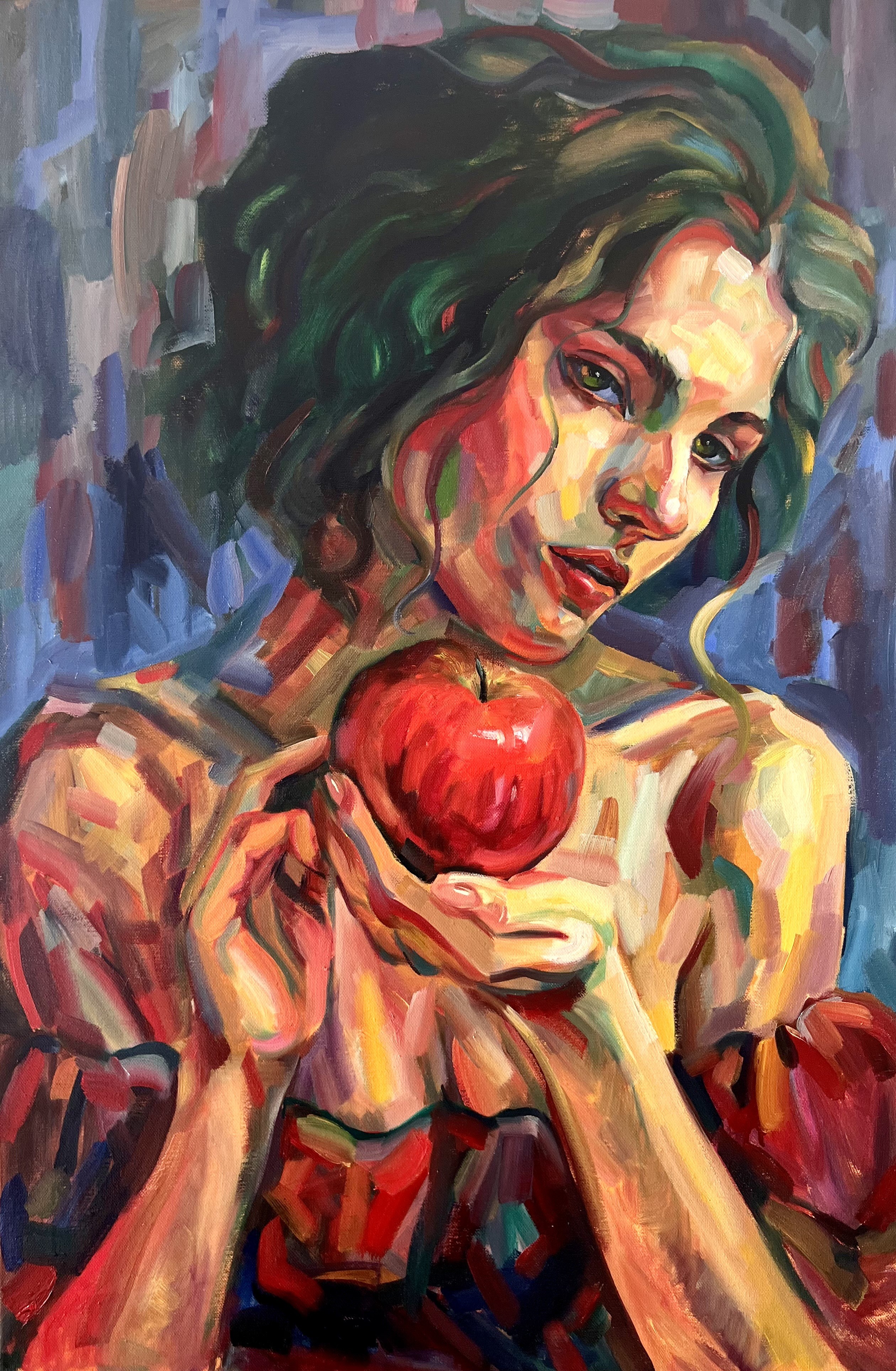 Liubou Sas, Red apple Liubou Sas, Red apple